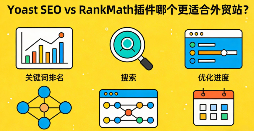 Yoast SEO vs RankMath插件哪个更适合外贸站？