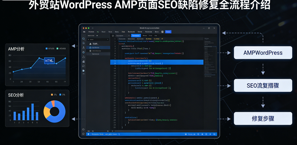外贸站WordPress AMP页面SEO缺陷修复全流程介绍