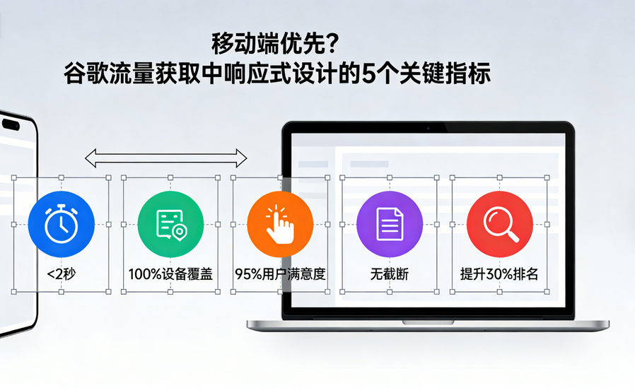 移动端优先？谷歌流量获取中响应式设计的5个关键指标