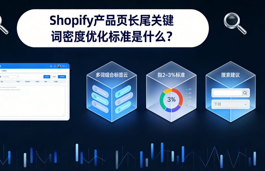 Shopify产品页长尾关键词密度优化标准是什么？
